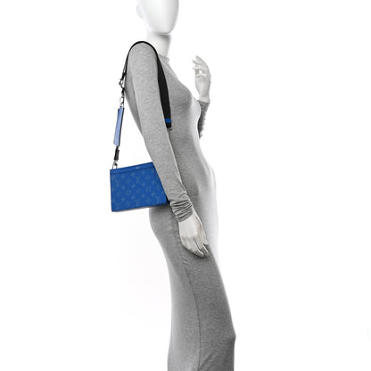 Louis Vuitton Monogram Gaston Wearable Wallet Agave Blue 2 of 12