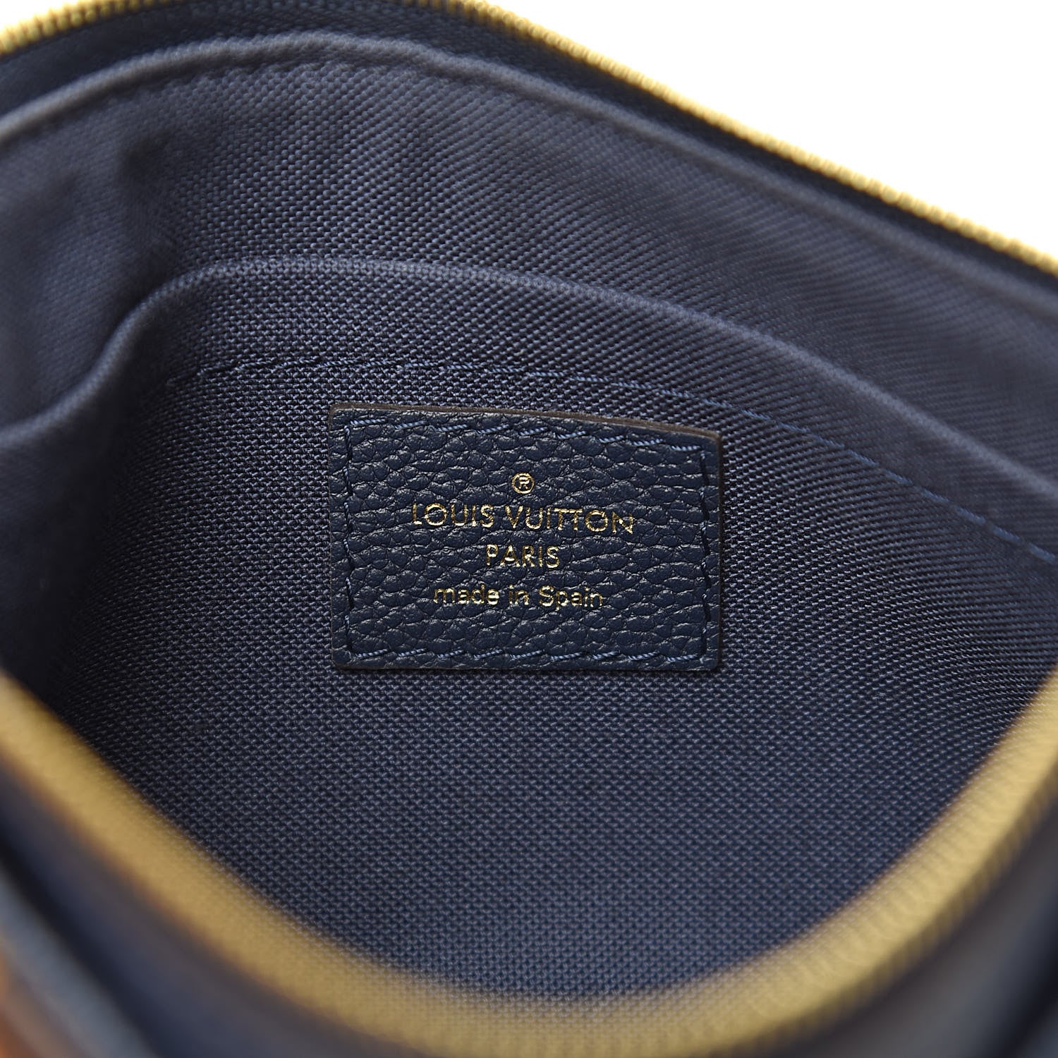 Louis Vuitton Monogram Pallas Clutch Blue Marine 6 of 11