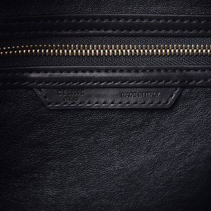 Celine Smooth Calfskin Suede Micro Tri-Color Luggage Almond 6 of 10