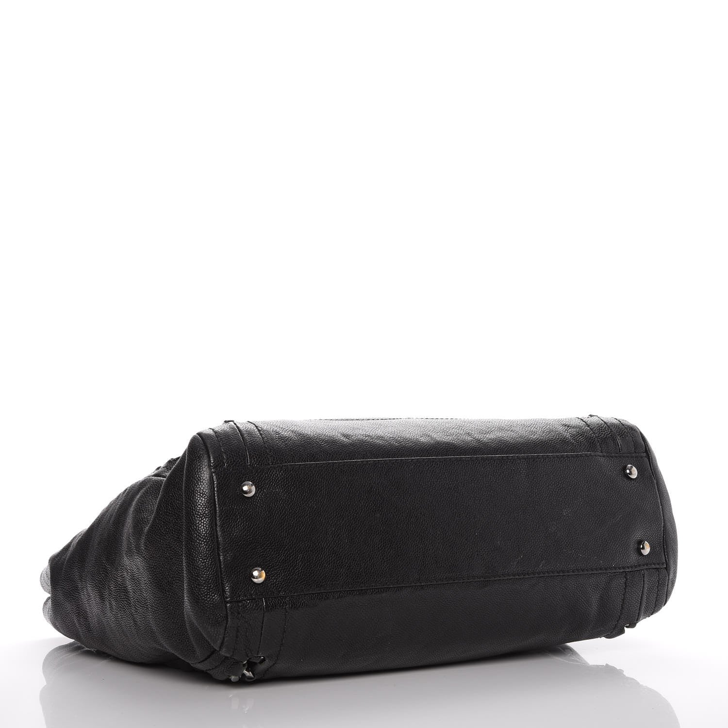 Chanel Glazed Caviar Modern Chain Tote Black 4 of 9