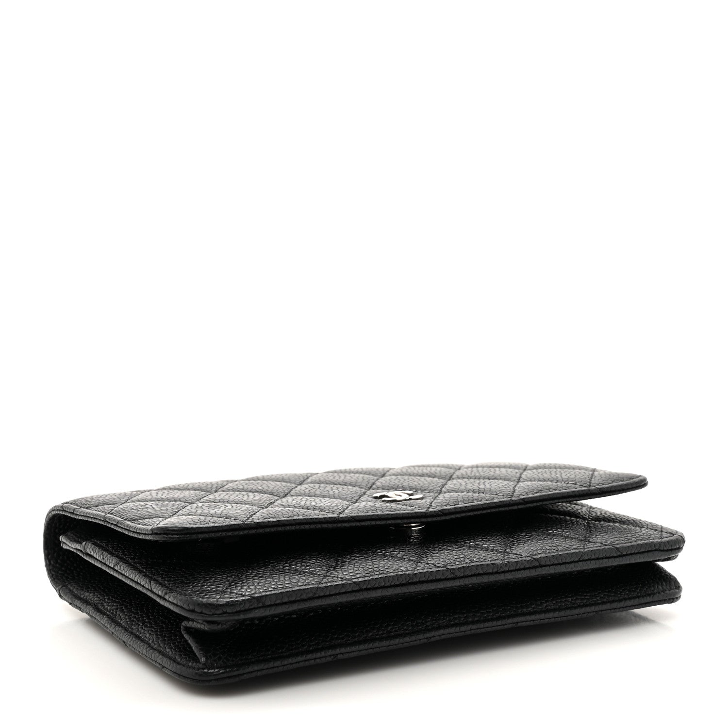 Chanel Caviar Quilted Wallet on Chain WOC Black 4 of 12