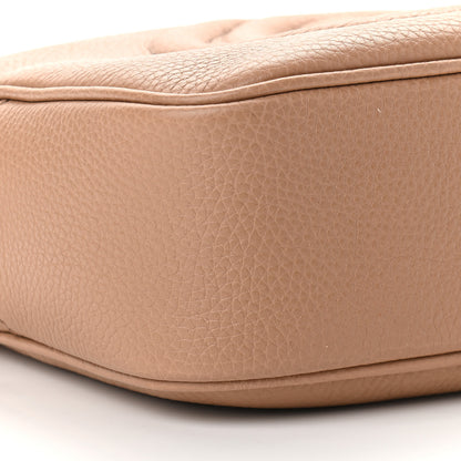 Gucci Pebbled Calfskin Small Soho Disco Bag Camelia 8 of 9