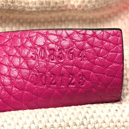 Gucci Cellarius Calfskin Small Soho Disco Bag Bright Bouganville 7 of 13
