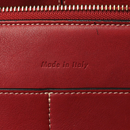 Celine Smooth Calfskin Small Tri-Fold Bag Red 6 of 14