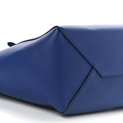 Celine Soft Grained Calfskin Small Belt Cabas Phantom Indigo 8 of 9