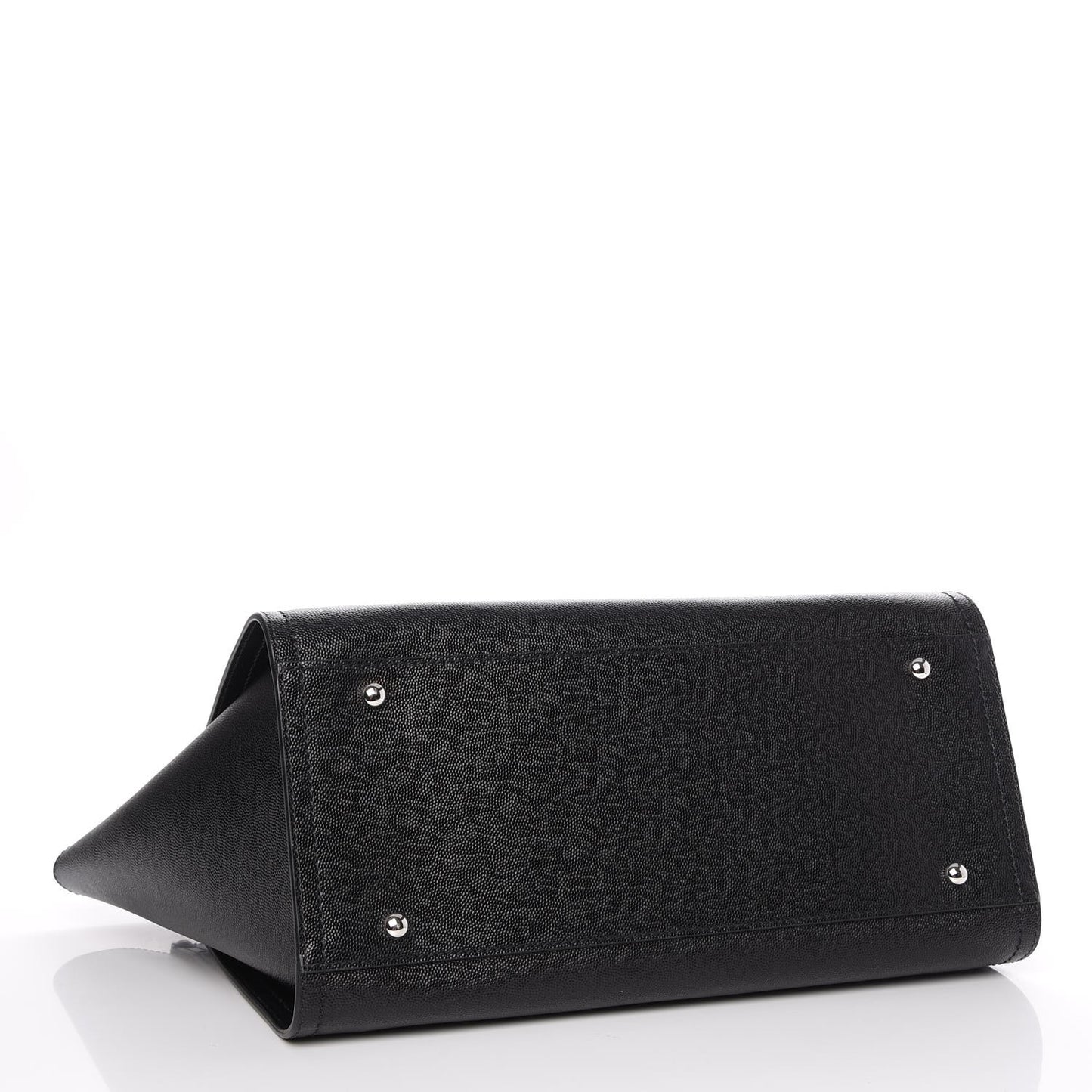 Caviar Small Studded Deauville Tote Black