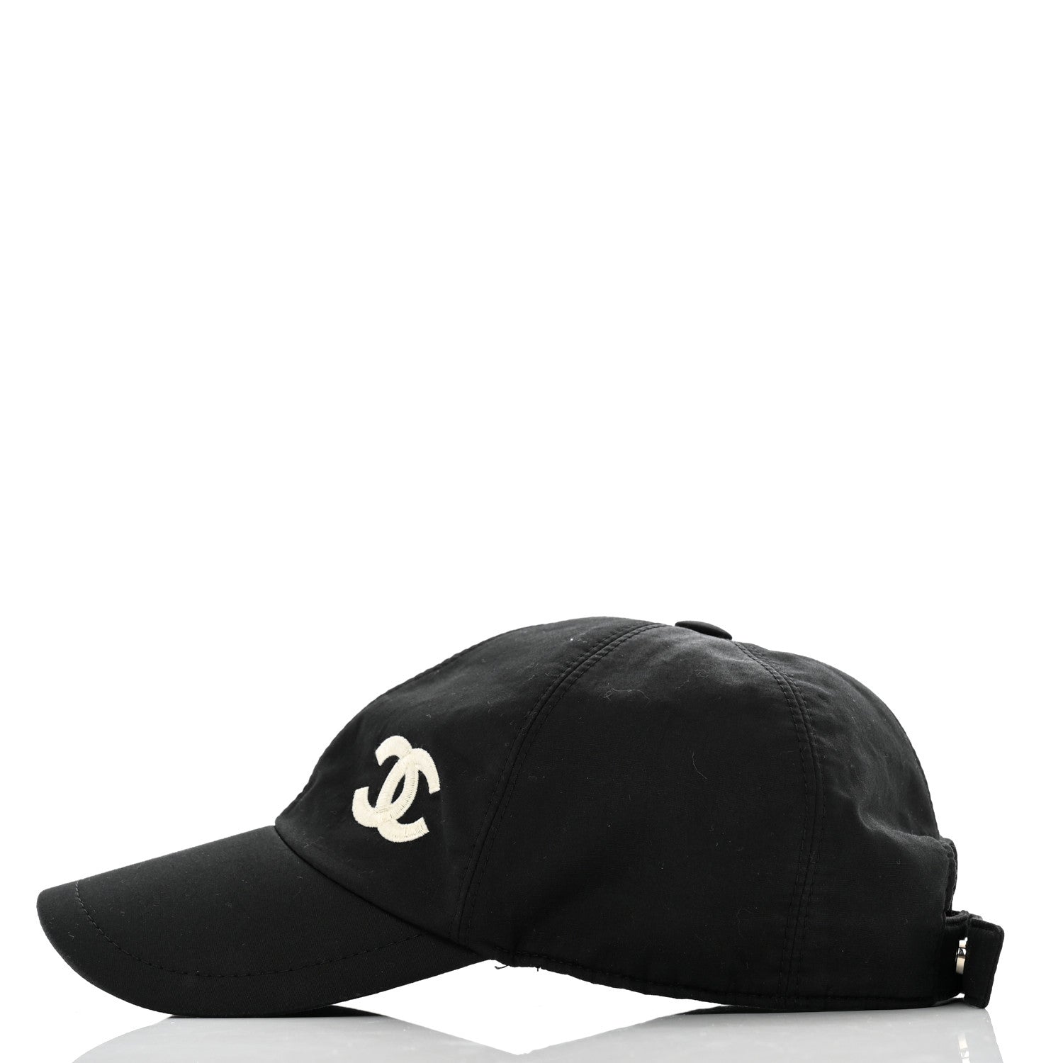 Chanel Cotton CC Cap Hat Black 4 of 10