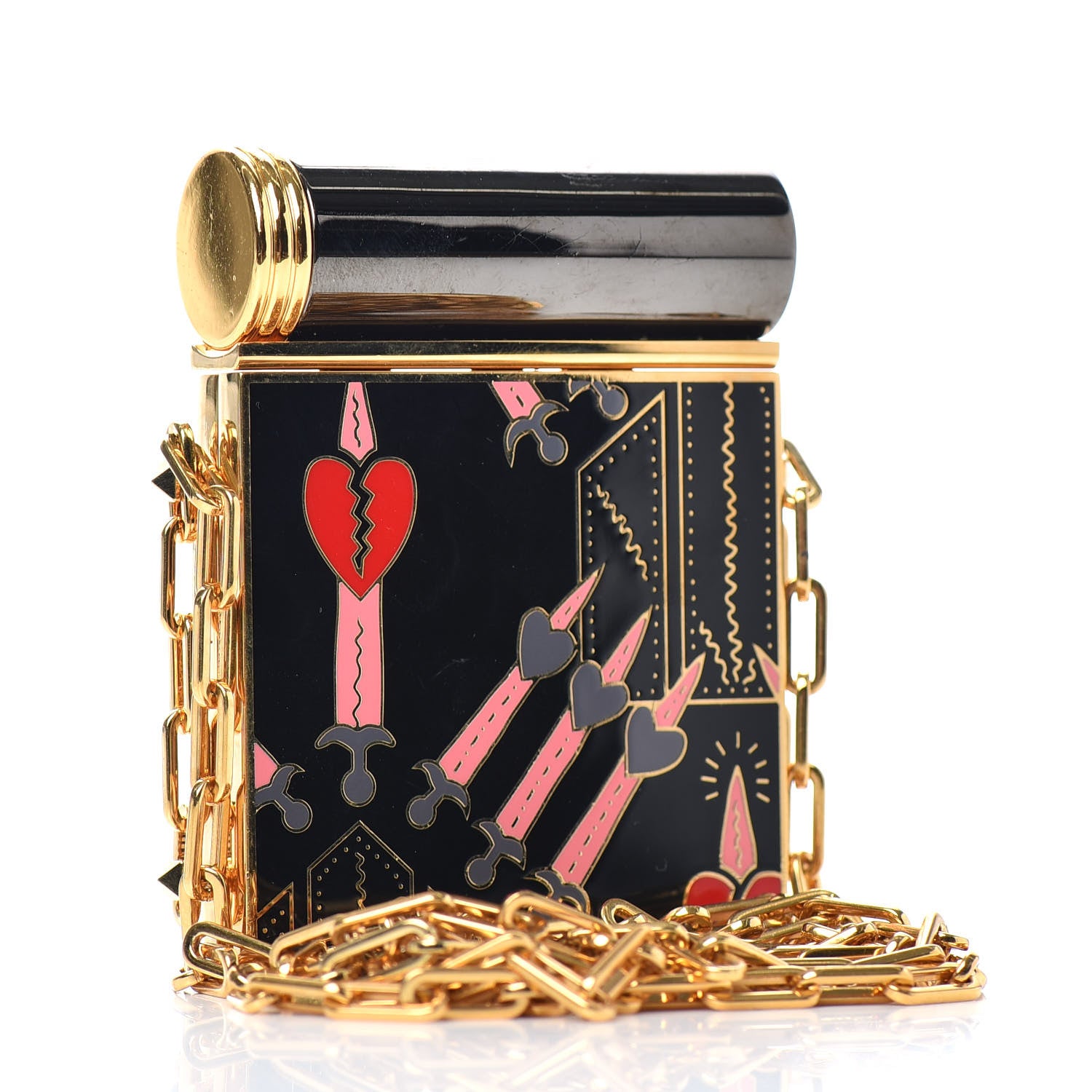 Valentino Garavani Rockstud Lipstick Holder Minaudiere Multicolor 2 of 4