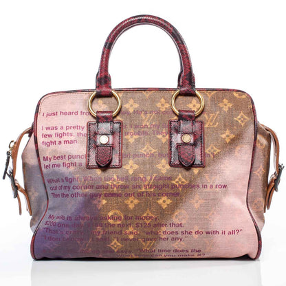 Louis Vuitton Richard Prince Graduate Jokes Bag 1 of 9