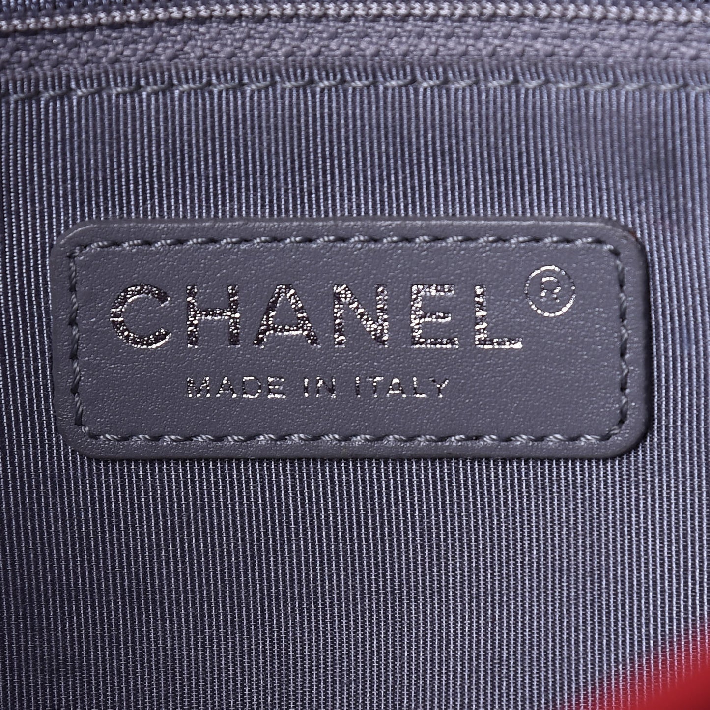 Caviar Quilted Large French Riviera Flap Red