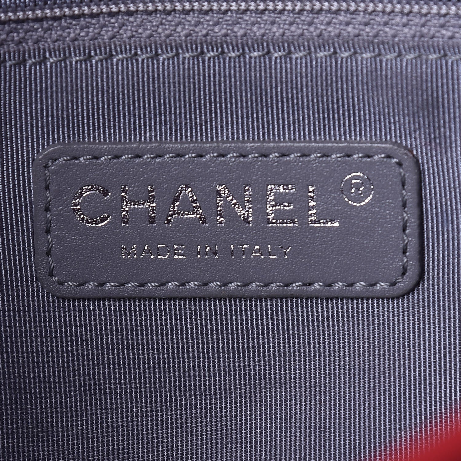 Chanel Caviar Quilted Large French Riviera Flap Red 9 of 10