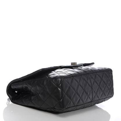 Chanel Washed Lambskin Quilted Jumbo Hybrid Reissue Flap Black 4 of 10