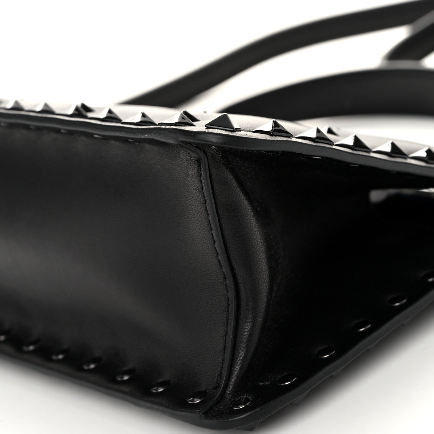 Valentino Garavani Rockstud Spike Shoulder Bag Black 10 of 10