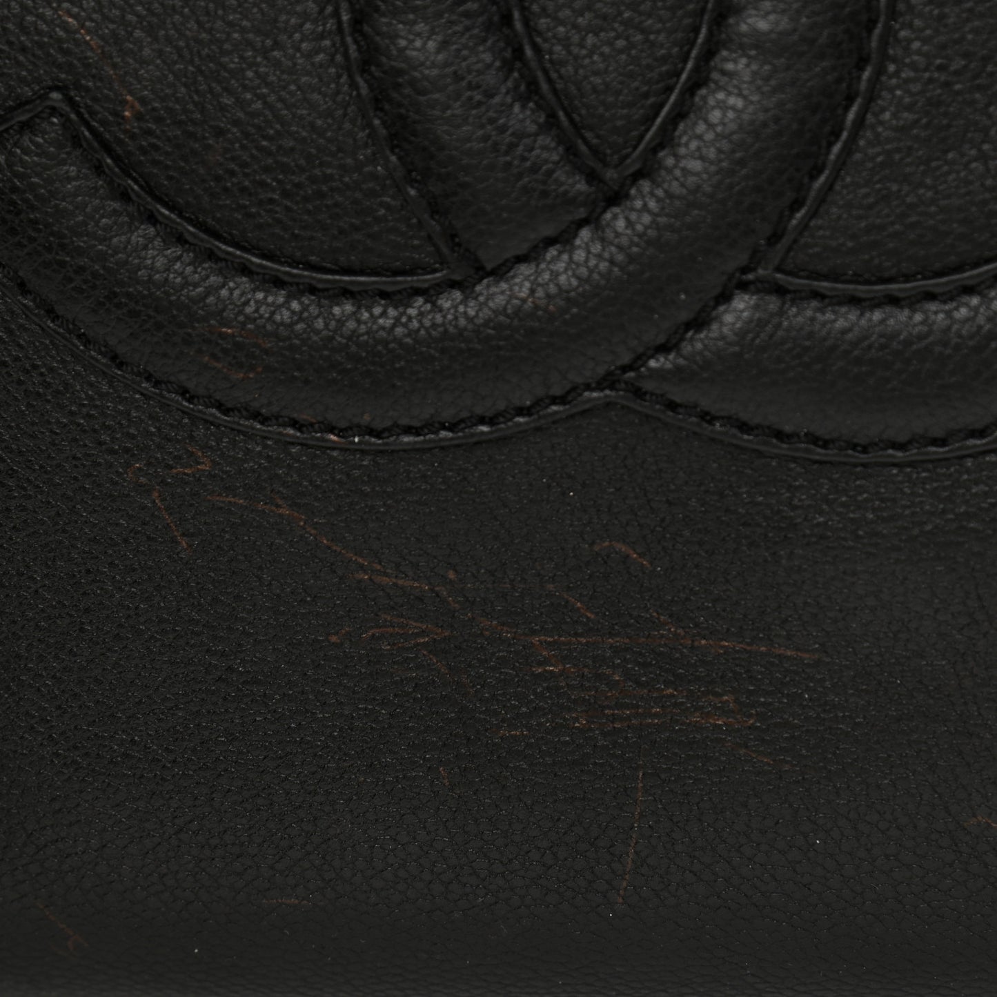 Caviar CC Shoulder Bag Black