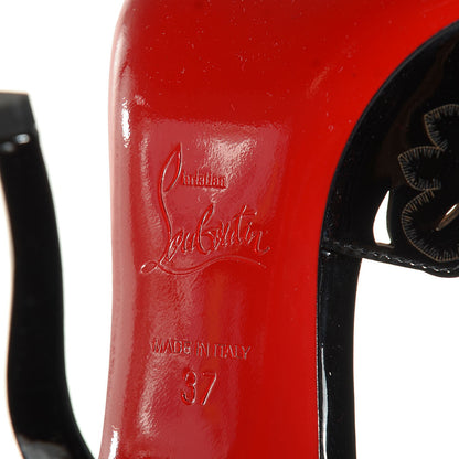 Christian Louboutin Patent Beloved 120 Pumps 37 Black 10 of 19