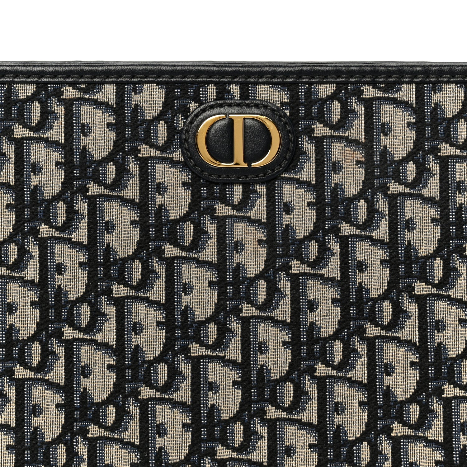 Christian Dior Oblique 30 Montaigne Pouch Blue 8 of 8