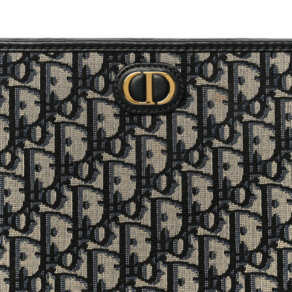 Christian Dior Oblique 30 Montaigne Pouch Blue 8 of 8