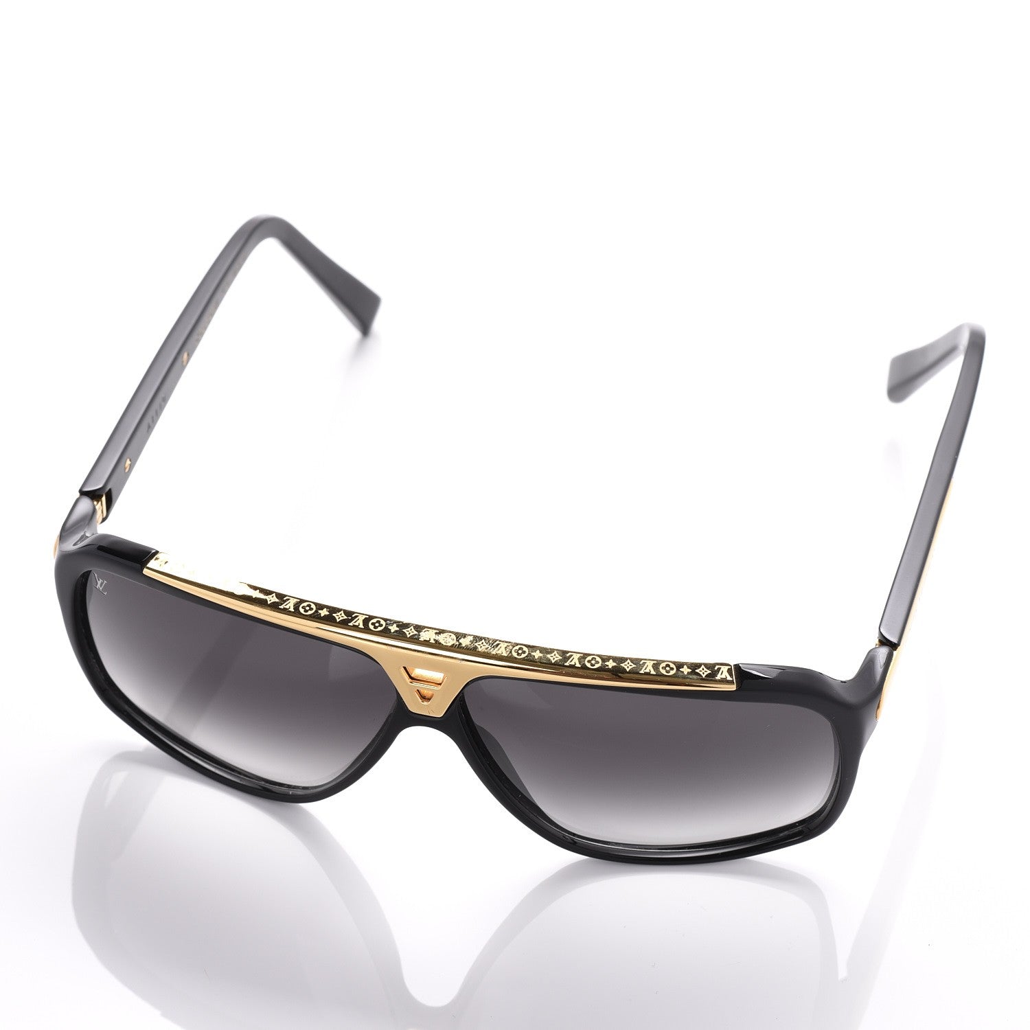 Louis Vuitton Acetate Evidence Sunglasses Z0350W Black 7 of 8