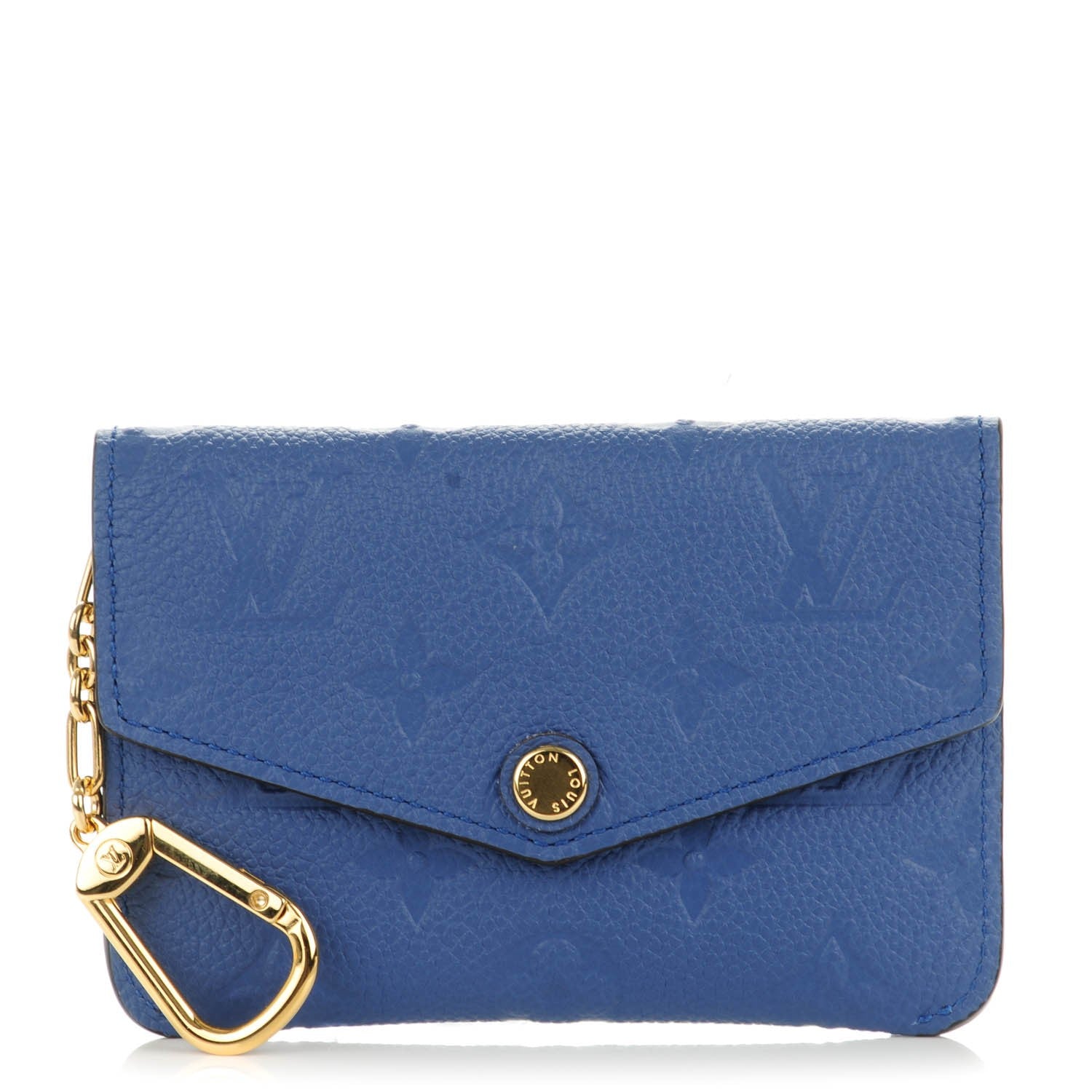 Louis Vuitton Empreinte Key Pouch Denim 1 of 7