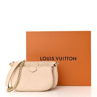 Louis Vuitton Empreinte Monogram Giant Multi Pochette Accessories Cream 12 of 12