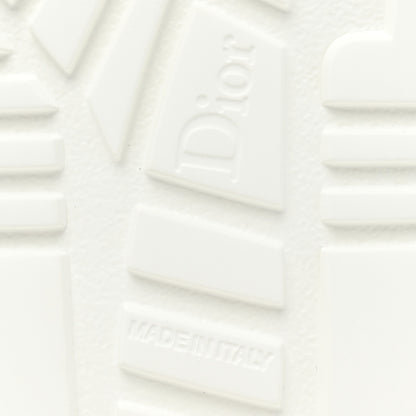 Christian Dior Technical Knit Jute Dioract 10mm Sandals 39 White Black 6 of 8