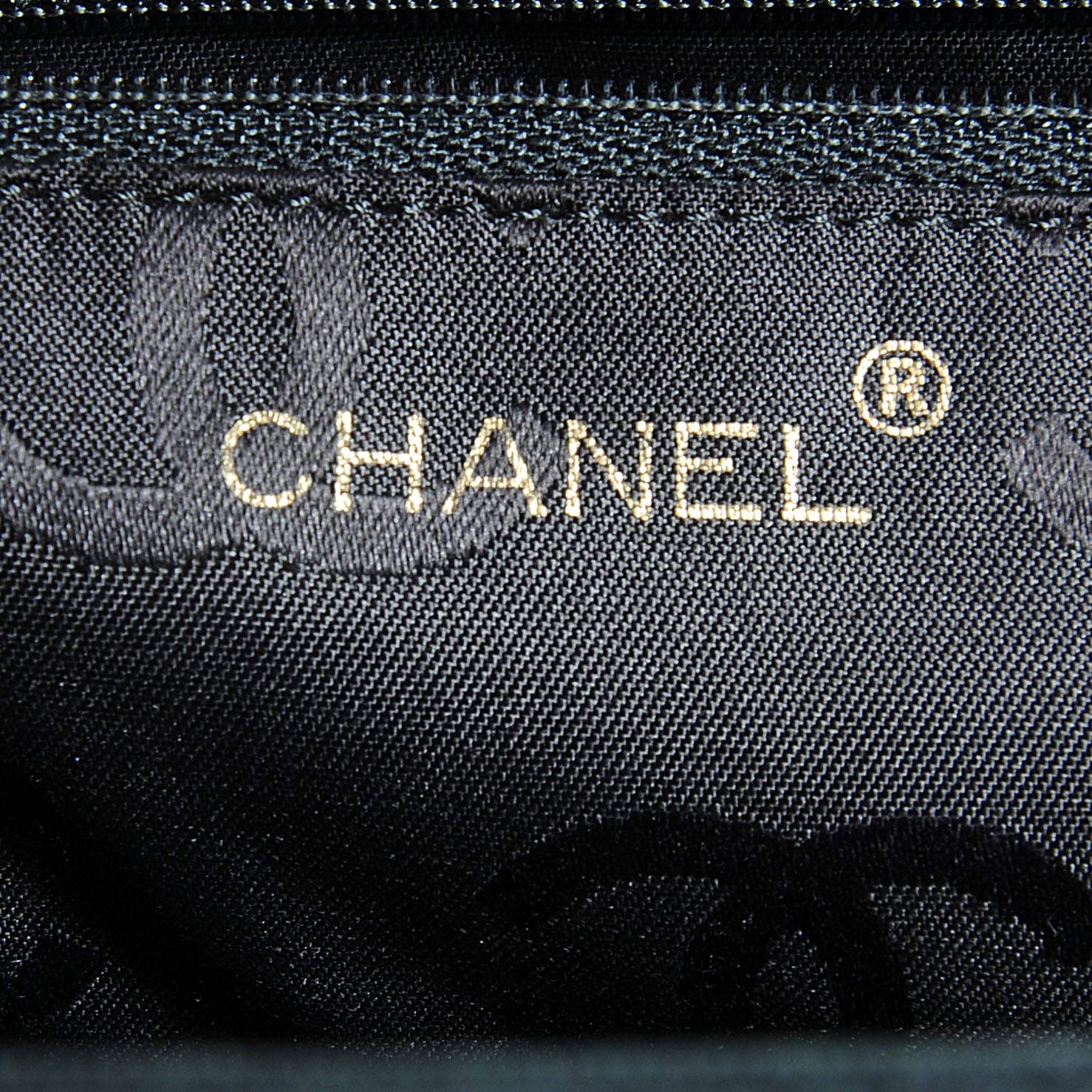 Chanel Lambskin CC Shopping Tote Black 8 of 9