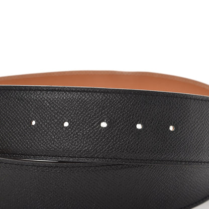 Hermes Epsom 42mm Constance 2 H Belt 80 Gold Black 5 of 8