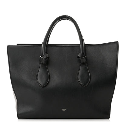 Celine Natural Calfskin Medium Tie Knot Tote Black 1 of 15