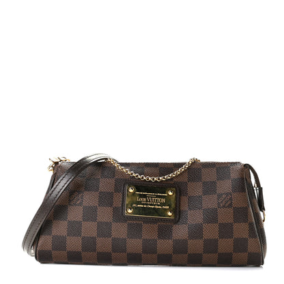 Louis Vuitton Damier Ebene Eva Clutch 1 of 9