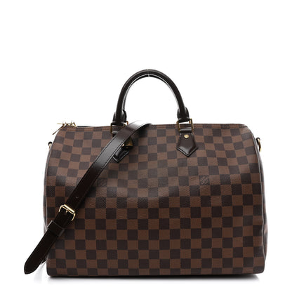Louis Vuitton Damier Ebene Speedy Bandouliere 35 1 of 10