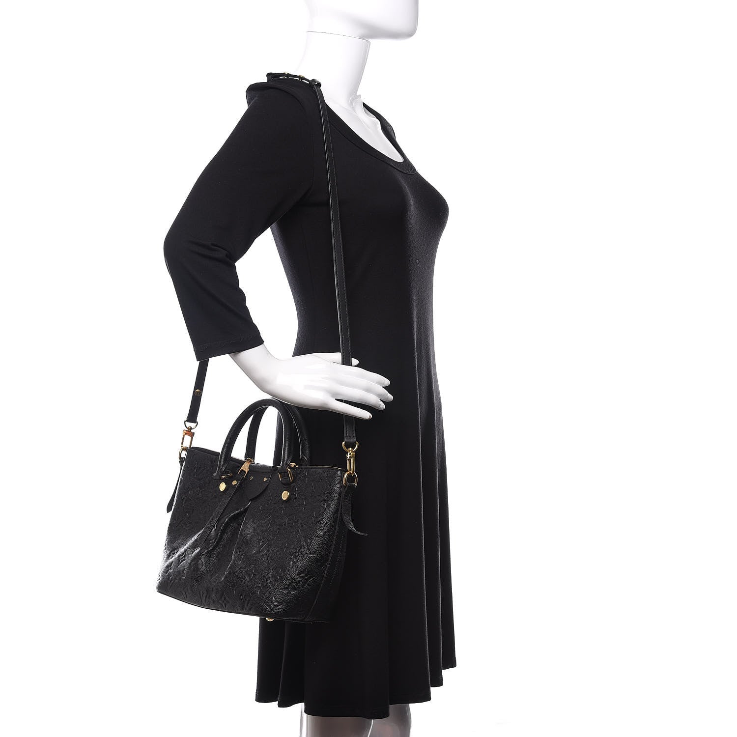 Louis Vuitton Empreinte Mazarine PM Black 2 of 12