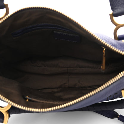 Chloe Calfskin Medium Marcie Satchel Storm Blue 4 of 13