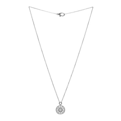 Harry Winston Platinum Diamond Winston Gates Pendant Necklace 2 of 5