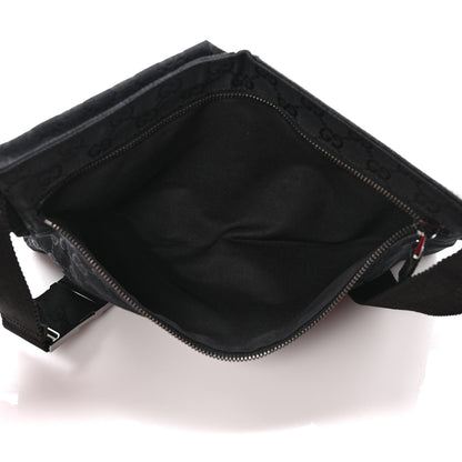 Gucci GG Monogram Double Pocket Belt Bag Black 5 of 9