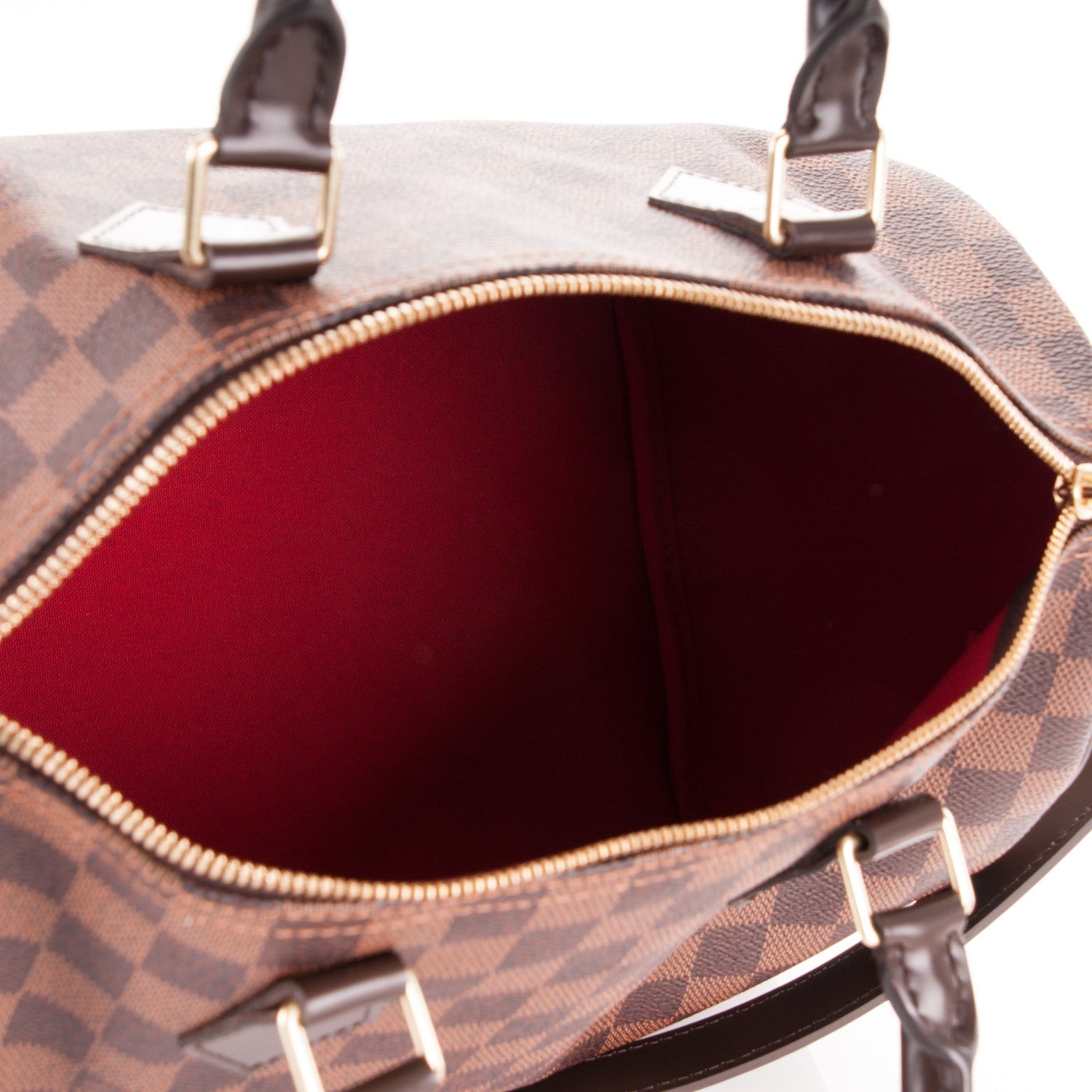 Louis Vuitton Damier Ebene Speedy Bandouliere 30 5 of 8