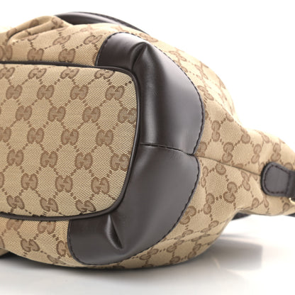 Gucci Monogram Medium Sukey Top Handle Dark Brown 9 of 9