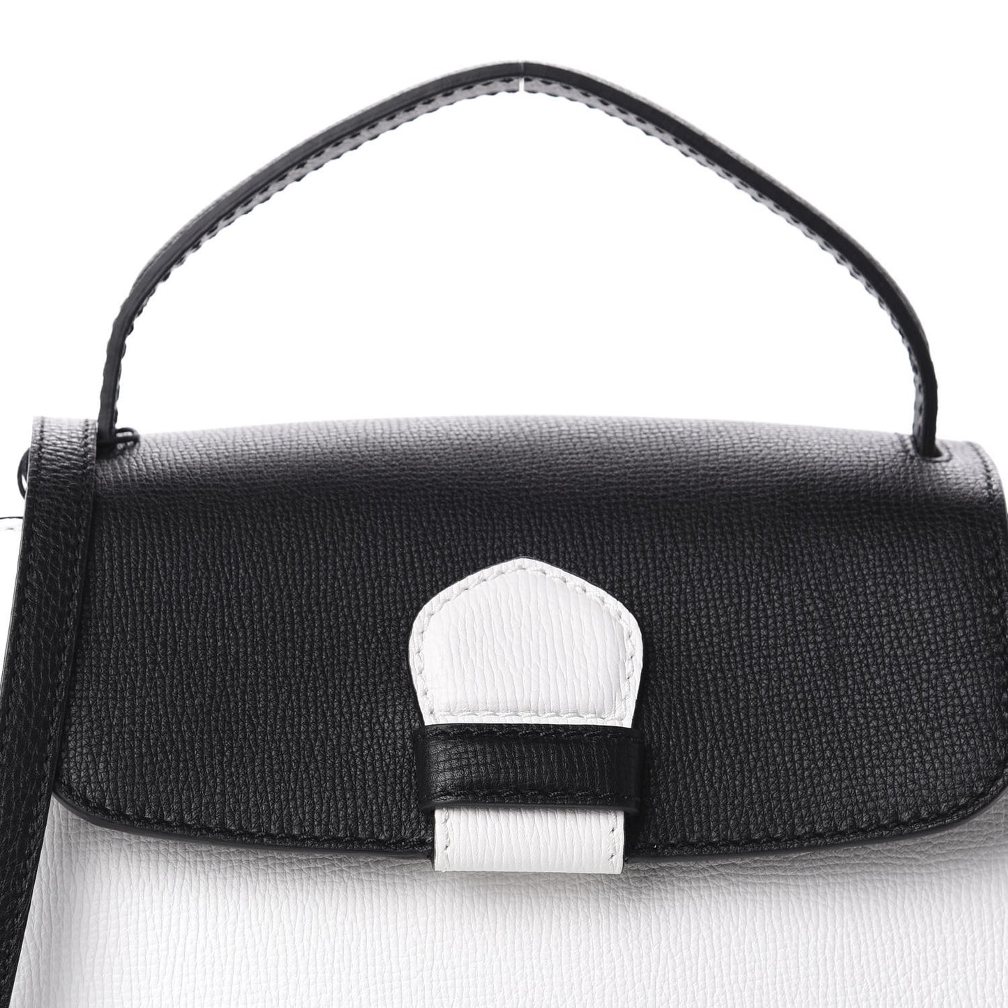 Derby Calfskin House Check Small Camberley Chalk White Black