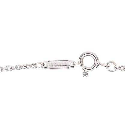 Tiffany 18K White Gold Amethyst Iolite Drop Pendant Necklace 6 of 6