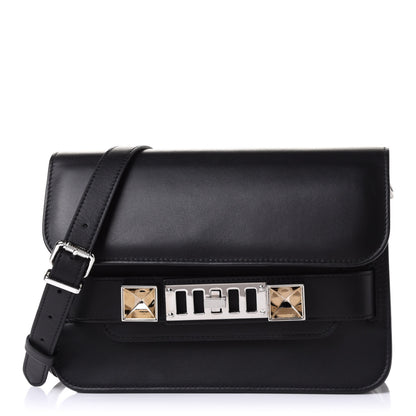 Proenza Schouler Smooth Calfskin Mini PS11 Classic Shoulder Bag Black 1 of 10