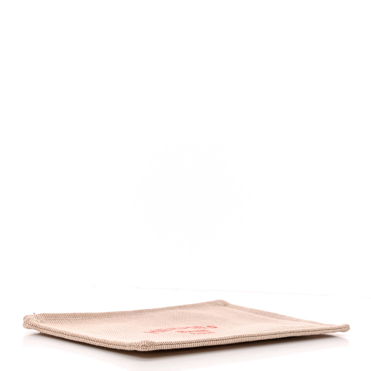 Toile Flat Yachting Pouch Rouge