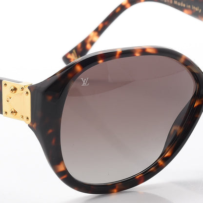 Louis Vuitton Oversized Soupcon Sunglasses Z0255W Dark Tortoise 8 of 9