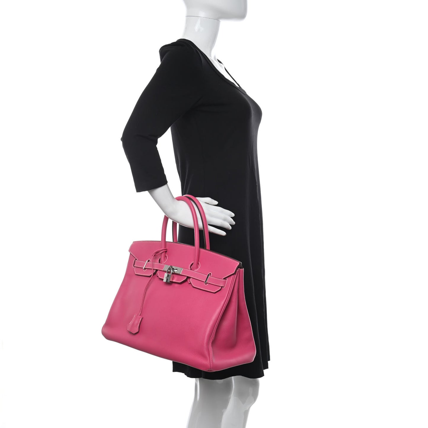 Epsom Candy Birkin 35 Rose Tyrien Rubis