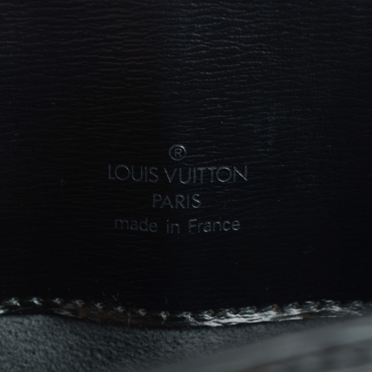Louis Vuitton Epi Cluny Black 6 of 8