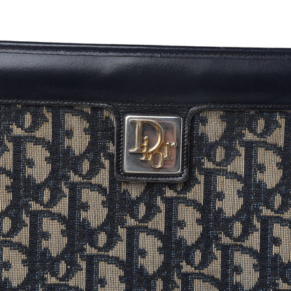 Christian Dior Monogram Pouch Clutch Blue 12 of 12