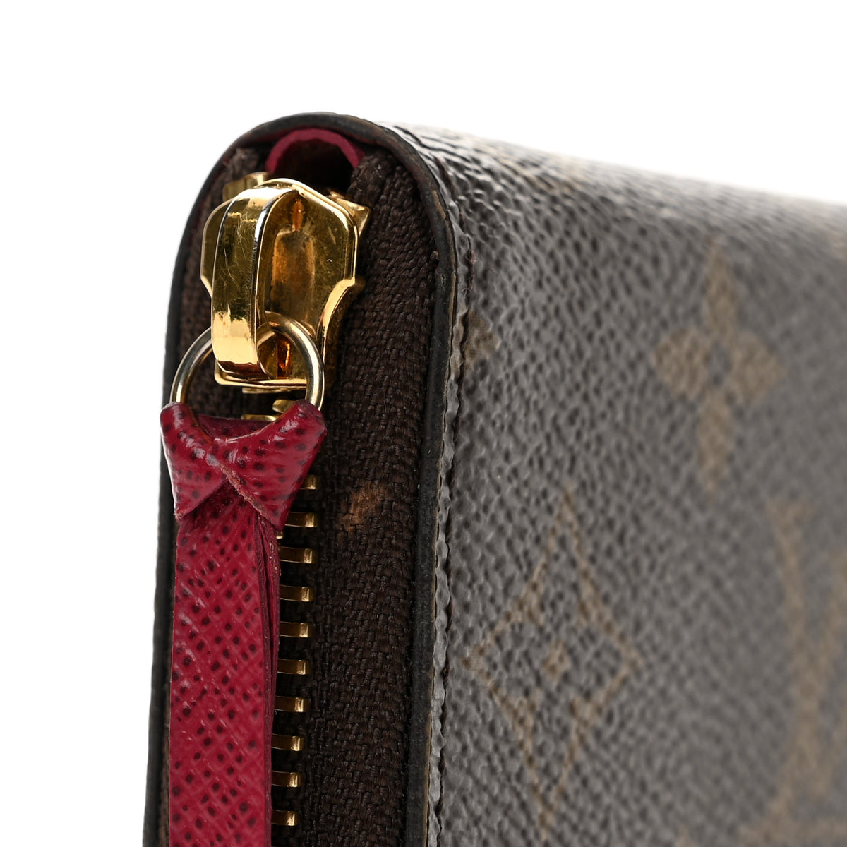 Monogram Clemence Wallet Fuchsia