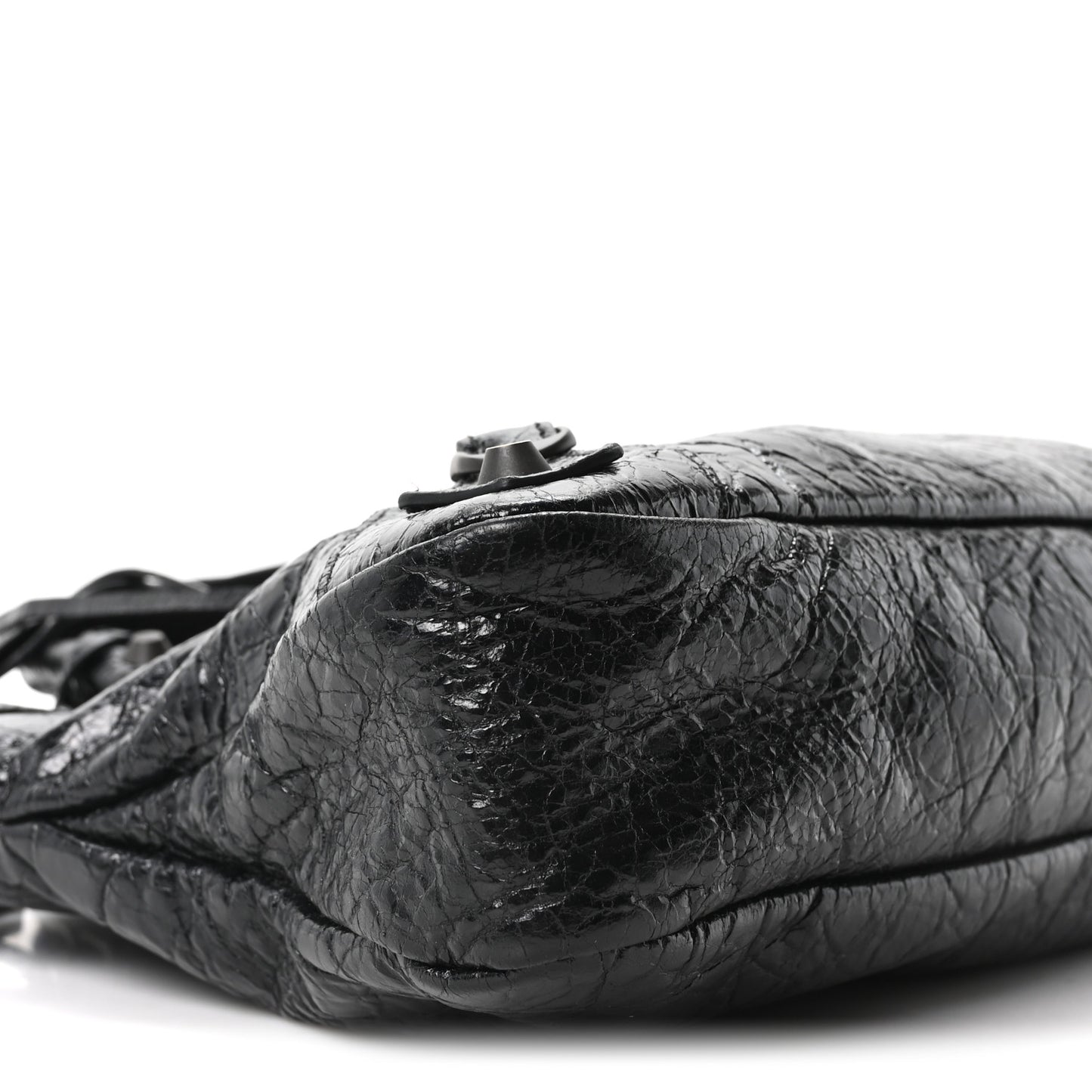 Agneau Arena Classic Hardware Le City First Bag Black