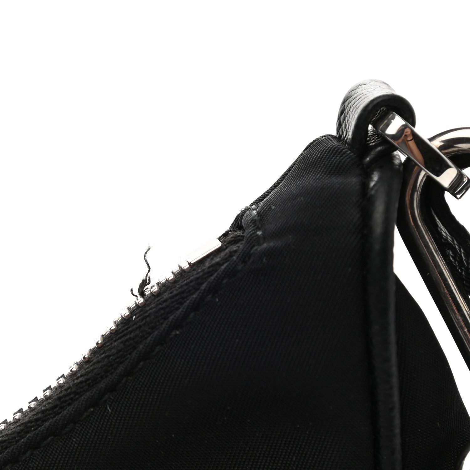 Prada Nylon Re-Edition 2005 Shoulder Bag Black 12 of 14