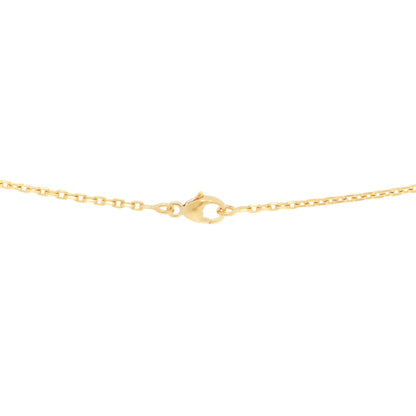 Hermes Lacquered Gold Pop H Pendant Necklace Black 5 of 7