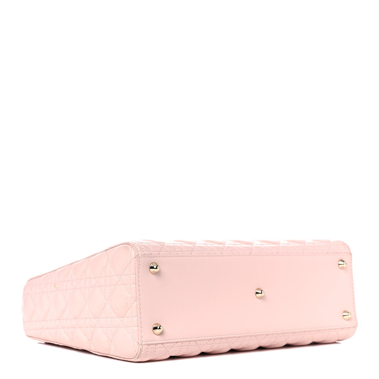 Christian Dior Lambskin Cannage Large Lady Dior Light Pink 3 of 8