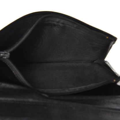 Chanel Goatskin Yen Wallet Black 5 of 13